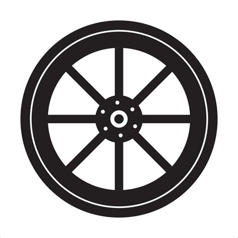 wheel icon logo vector design 25774969 Vector Art at Vecteezy