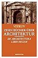 Zehn Bücher über Architektur Dr architectura libri decem Amazon de