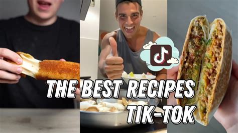 The BEST EASY Tik Tok Recipes Today You Will Cook It YouTube