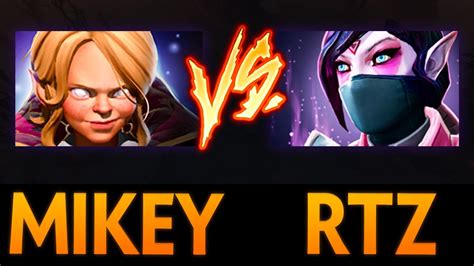 Who Will Win Mikey Invoker Vs Arteezy Templar Assassin Mid Dota