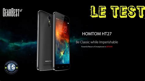 HomTom HT27 Avis Fiche Technique Prix Comparaisons