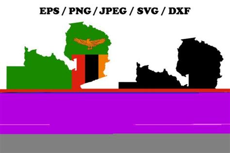 Zambia National Flag Map Design Graphic By Terrabismail · Creative Fabrica