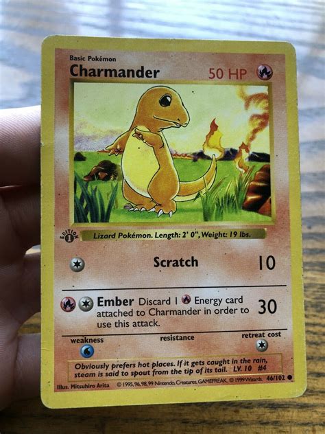 Mavin Charmander St Edition Shadowless Pokemon Card