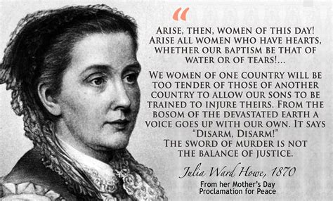 History of Mother's Day as a Day of Peace: Julia Ward Howe - The Peace Alliance