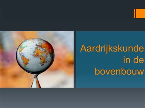 Hv Extra Aardrijkskunde Bovenbouw Mac Ppt