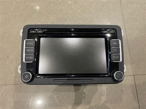 VW RCD 510 DAB Touchscreen 6 CD Stereo MIT CODE Golf MK6 Caddy