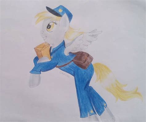 2407775 Safe Artist Wrath Marionphauna Derpy Hooves Pegasus Pony