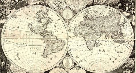 The First Printed Map Of The World Art A Tsolum