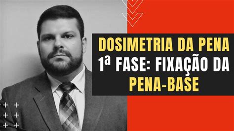 1ª Fase da Dosimetria da Pena Pena base YouTube