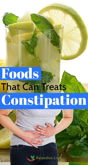 Foods That Can Treats Constipation - Remedies Lore