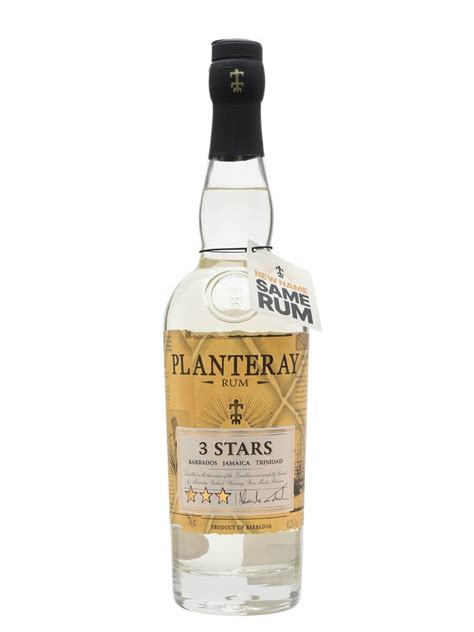 Plantation 3 Stars Silver Rum : The Whisky Exchange