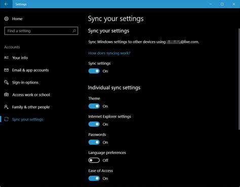 How To Sync Settings In Windows Filecluster How Tos