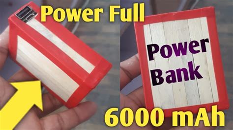 How To Make A Power Bank At Home Easy Youtube