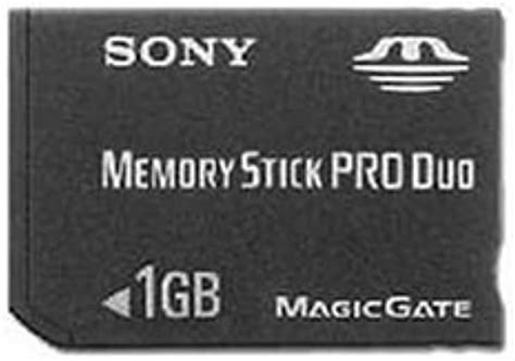 Amazon.com: Sony Memory Stick Pro Duo 1 GB : Electronics