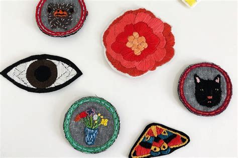 Make A One Of A Kind Hand Embroidered Patch In This 2 Hour Workshop