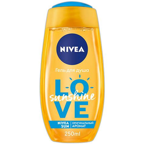 Купить оптом Гель для душа NIVEA 250мл Love Sunshine со склада в Москве ...