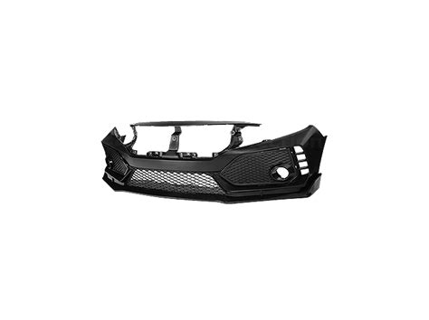 Honda Civic 10th Gen Sedan Type R Style Front Bumper Cover Autoben Parts