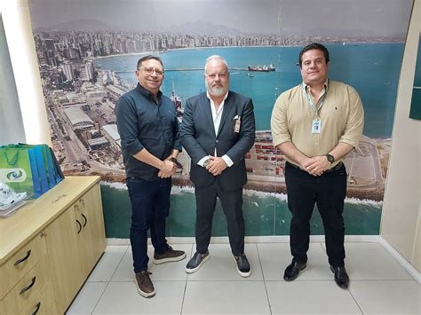 Companhia Docas Do Cear Recebe Presidente Da Companhia Docas Da Bahia