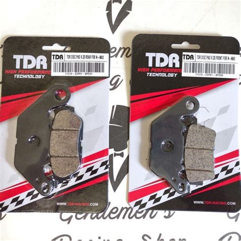 Jual TDR Kampas Rem Depan Belakang Yamaha NMAX Aerox155 ORIGINAL