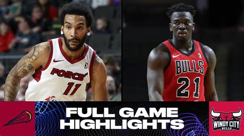 Windy City Bulls Vs Sioux Falls Skyforce Game Highlights Youtube