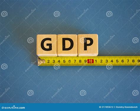 Gdp Gross Domestic Product Symbol The Word Gdp Gross Domestic