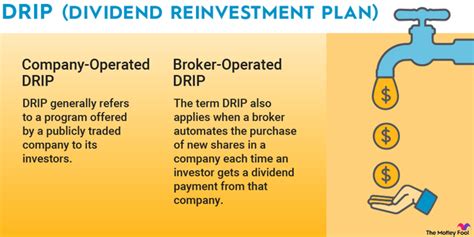 What Is A Dividend Reinvestment Plan DRIP The Motley Fool