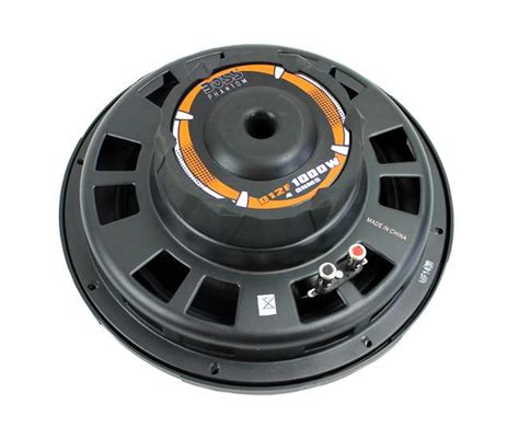 Boss Audio D12f 12 Inch 1000 Watt Shallow Mount Subwoofer