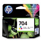 Tinteiro HP 704 Tricolor Cyan Magenta Amarelo CN693AE KuantoKusta