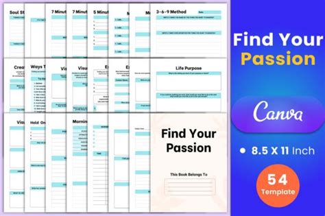 Find Your Passion Canva Interior Graphic By Munjixpro · Creative Fabrica