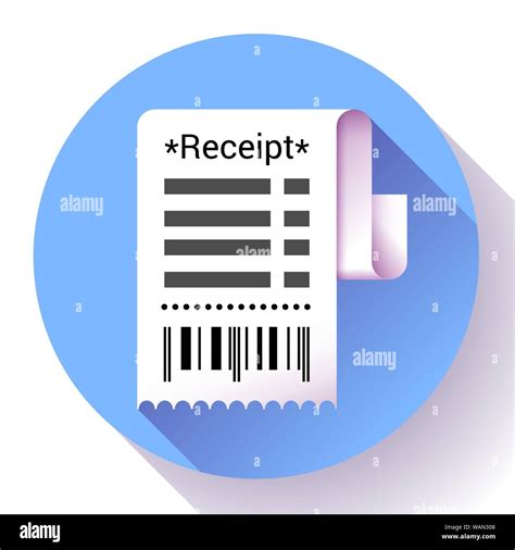 Bank Receipt Stock Vector Images Alamy