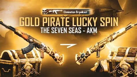 Bgmi New Akm Skin The Seven Seas Upgradable Skin Royal Pass Give Away