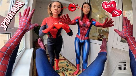 Top5 Spider Man Vs Spider Girls In Real Life Love Story With Spider