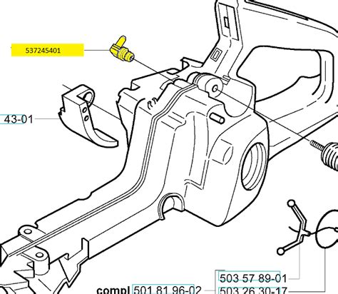 Odpowietrznik Zbiornika Paliwa Pilarka Husqvarna 357XP 359 Poprzedni