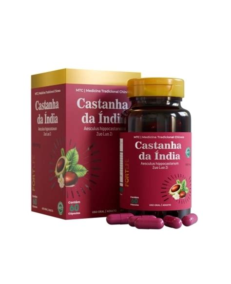 CASTANHA DA INDIA 500MG C 60CAPS FORTLIFE