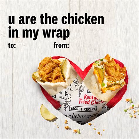 KFC on Twitter: "Wraps are for lovers. And they’re 2 for $5! 💞 Tag your ...