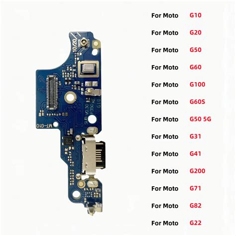 Usb Charger Dock Connector Board Charging Port Flex Cable For Motorola