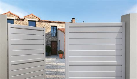 Portail aluminium Apogon Les modèles contemporains Charuel