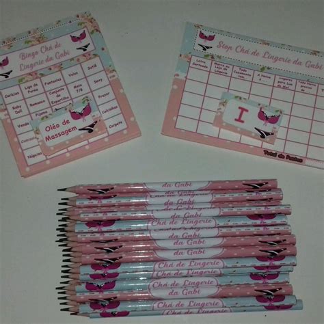 Kit Brincadeiras Ch De Lingerie L Pis Elo