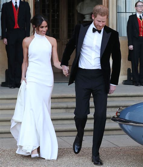 See Meghan Markles Second Wedding Dress For Evening Reception