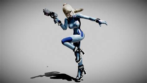 Zero Suit Samus Download Free 3d Model By 雨宮レン Oscar3dmodel Ad01ba1 Sketchfab