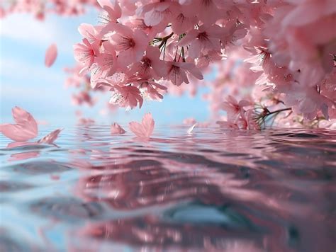 Premium Photo Beautiful Cherry Blossoms In Spring Cherry Blossoms Are