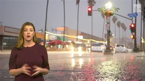 Los Angeles Is Soaking Up Rain For Dry Days - Videos from The Weather ...