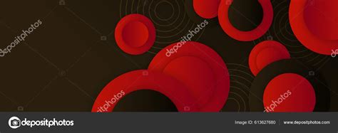 Black Red Abstract Banner Background Stock Vector by ©salmanalfa 613627680