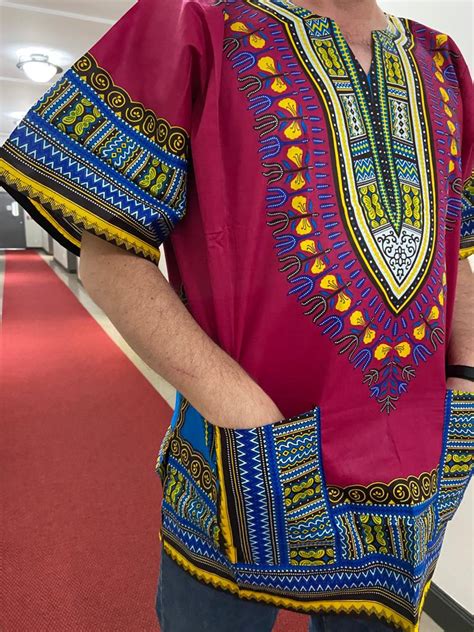 African Dashiki Unisex One Size Sante Wear Inc