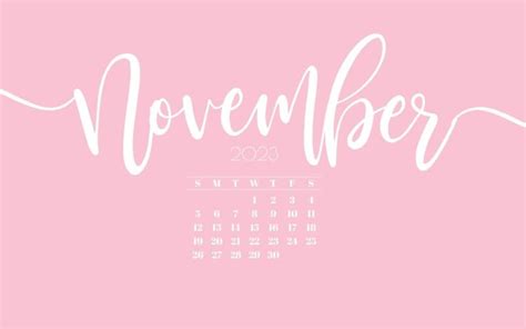 November Desktop Wallpaper - 21 Cute & Free November 2024 Calendar ...