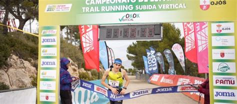 Resultados Trail Running Subida Vertical 2023 OXOX Vertical Chinte