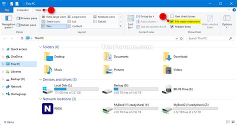 Hide Or Show File Name Extensions In Windows Tutorials