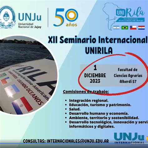 UNJu XII Seminario Internacional De La Red De Universidades De La Ruta