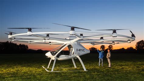 Volocopter Un Helicóptero Eléctrico Tan Fácil De Manejar Como Un Dron