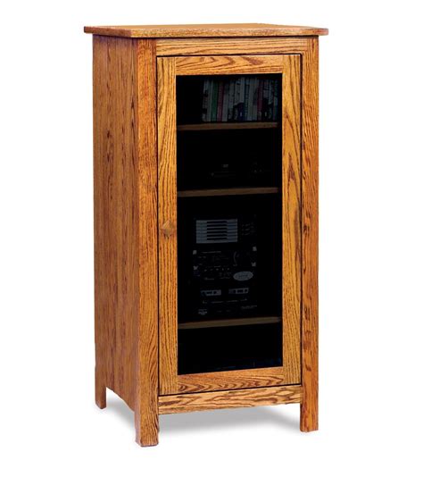 Amish Made Hardwood Stereo Cabinets From Dutchcrafters Amish Furniture